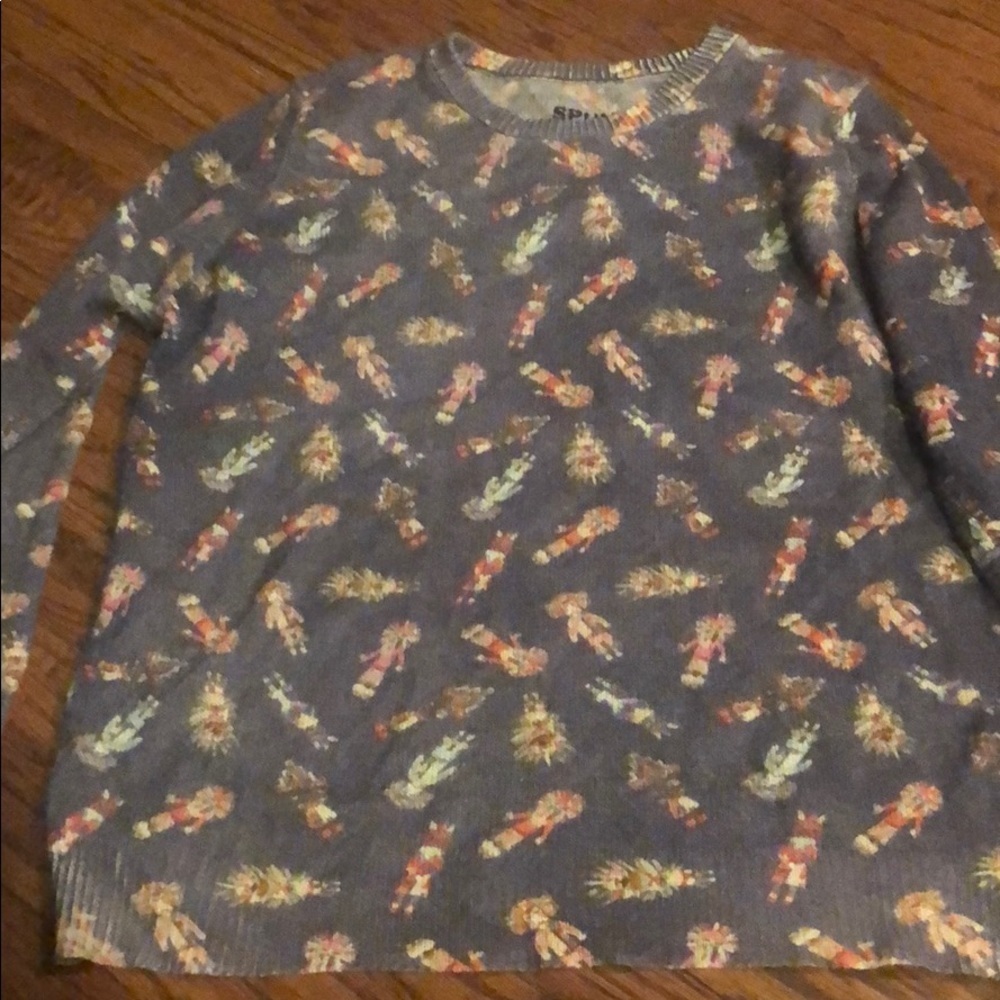 SPUN  cashmere sweater size large